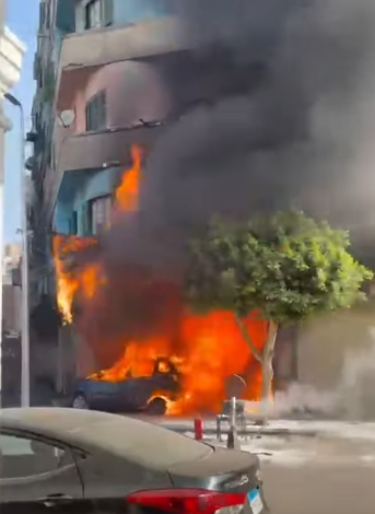 حريق وسط البلد (2)