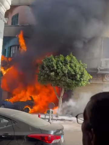 حريق وسط البلد (3)