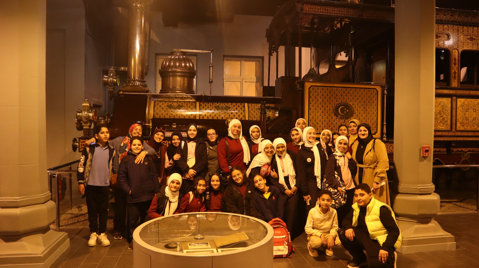 سكك حديد مصر تستقبل رحلات المدارس في متحفها بالقاهرة