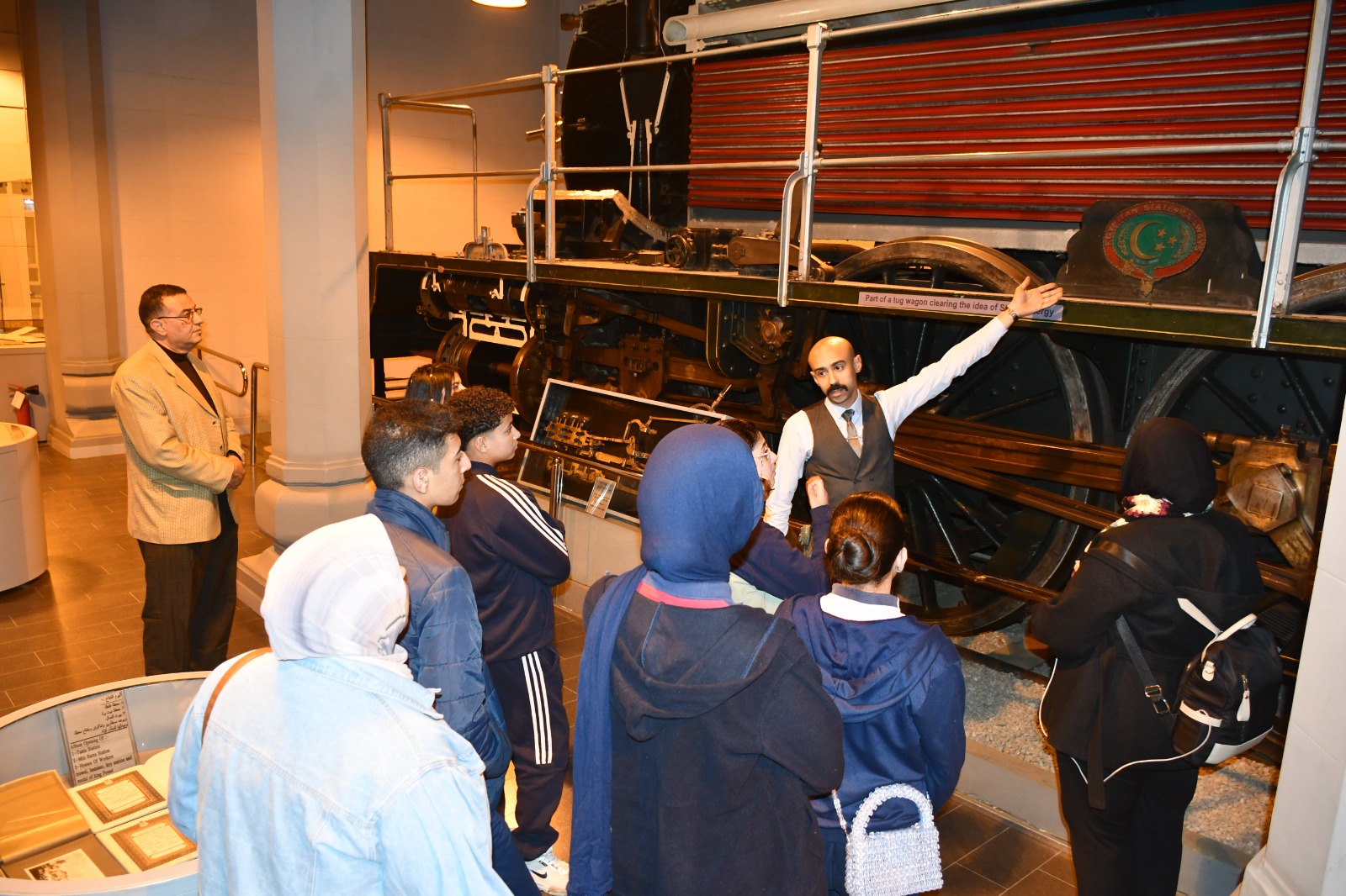 سكك حديد مصر تستقبل رحلات المدارس بمتحفها التاريخي بالقاهرة