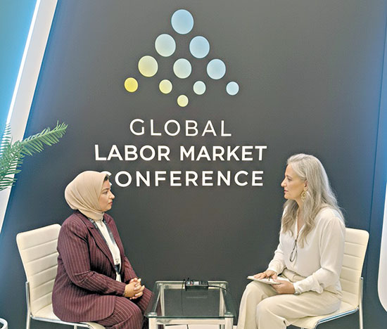 بيتينا-شالر،-رئيسة-الاتحاد-العالمي-للتوظيف٠-