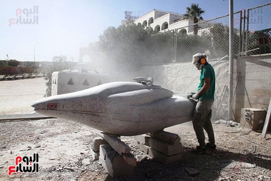 أعمال فنية على الجرانيت