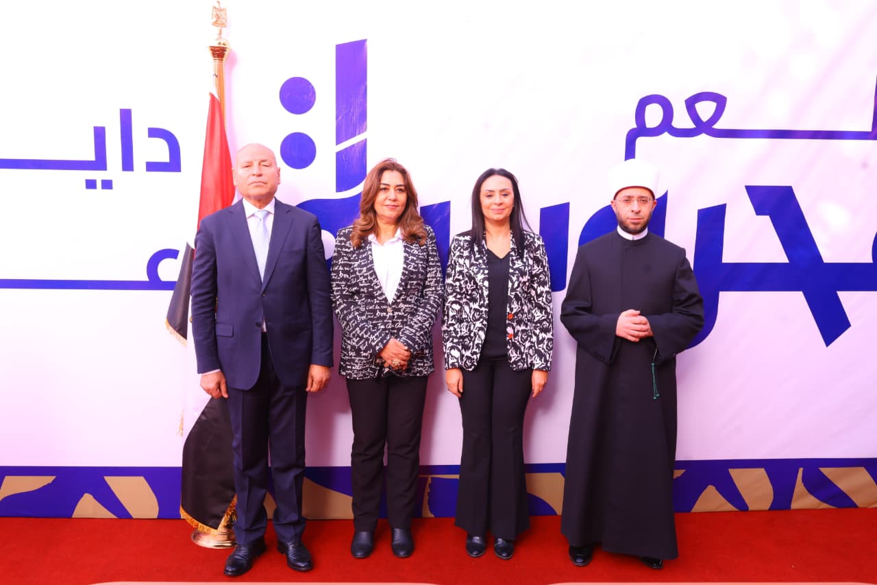 جانب من افتتاح وزراء التضامن والأوقاف والتنمية المحلية مطبخ المحروسة لتقديم 4000 وجبة ساخنة يومياً