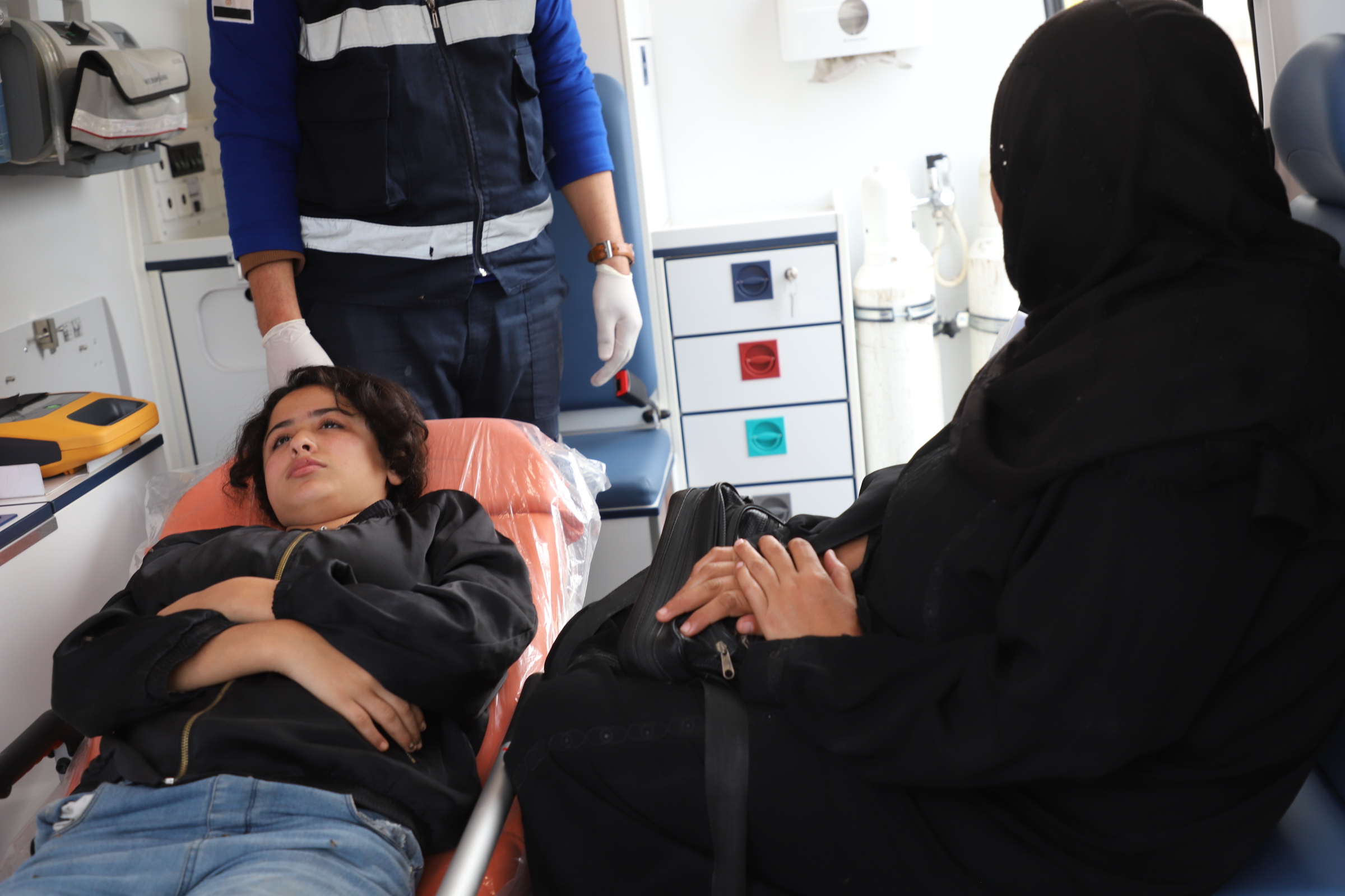 حديث من القلب من سيدة فلسطينية مع محافظ شمال سيناء 