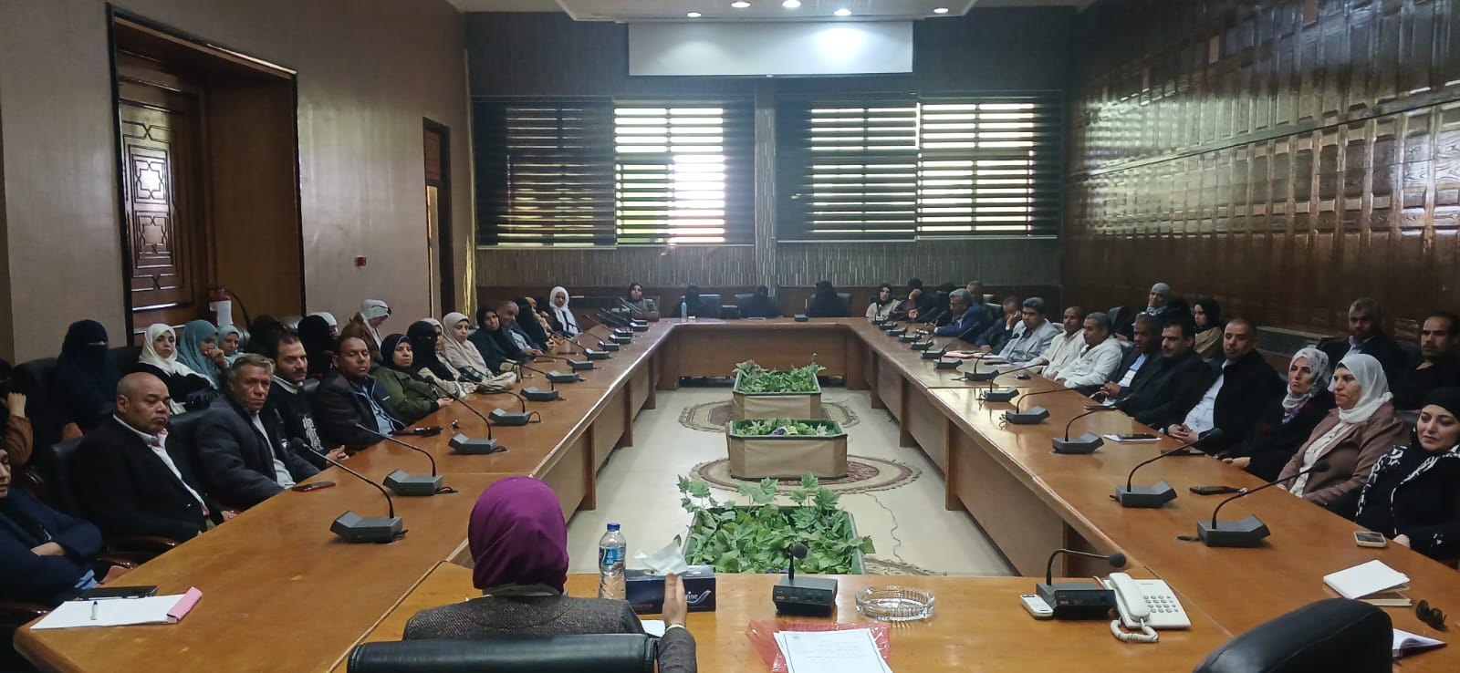 جانب من الحضور 