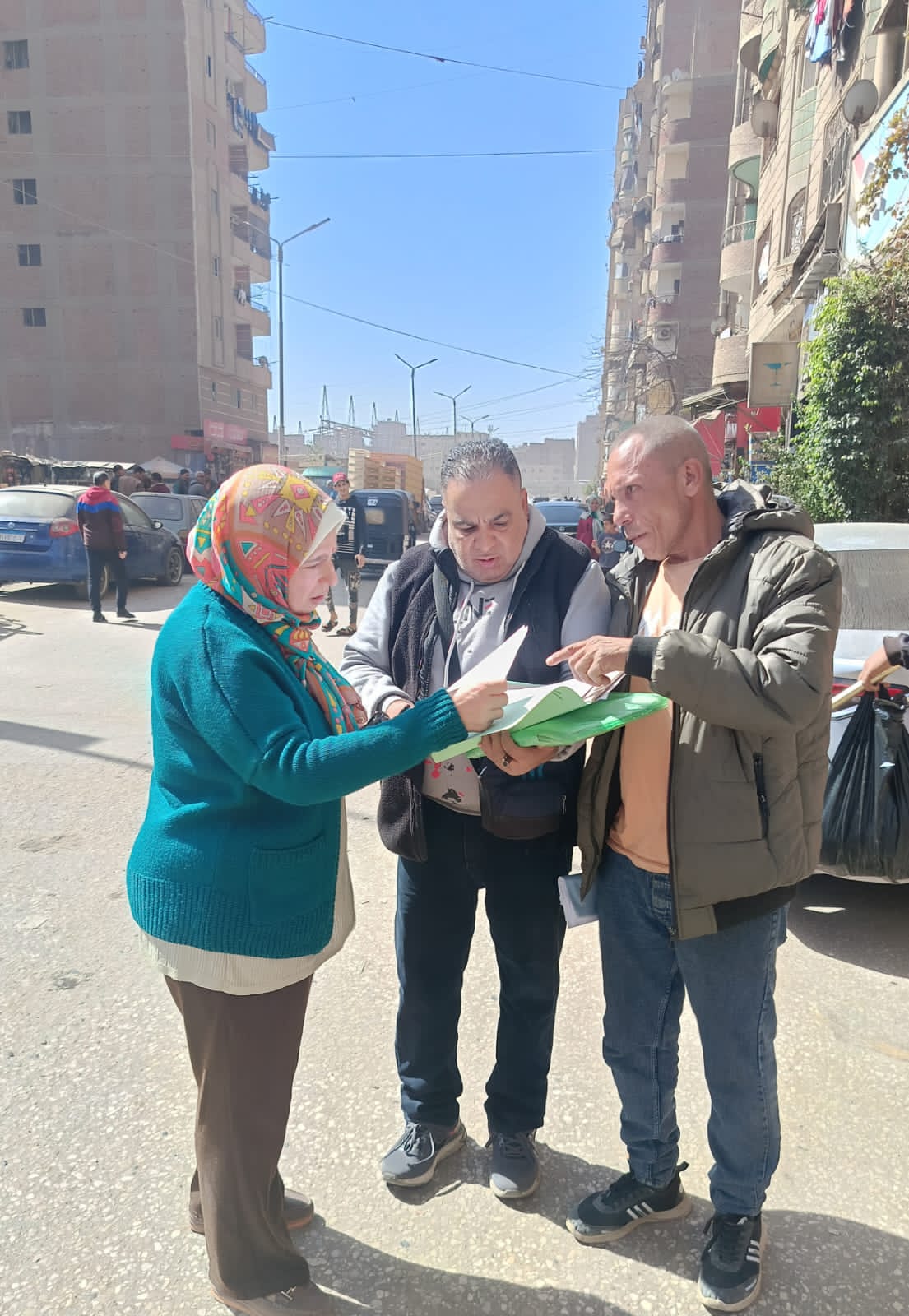 حى العجوزة يشدد الرقابة على المحال التجارية (1)