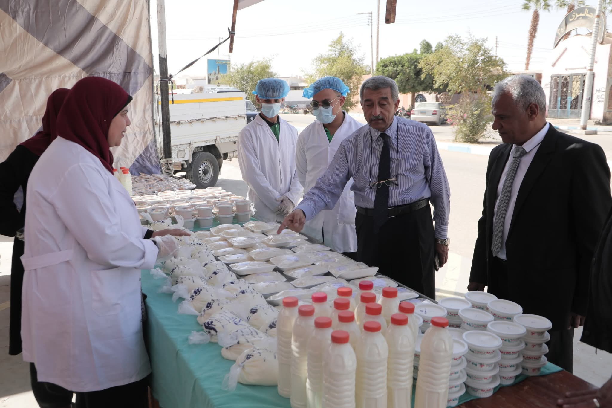 المدارس المنتجة بالوادى الجديد تستعد لاحتكار سوق المنتجات الغذائية الطازجة  (7)