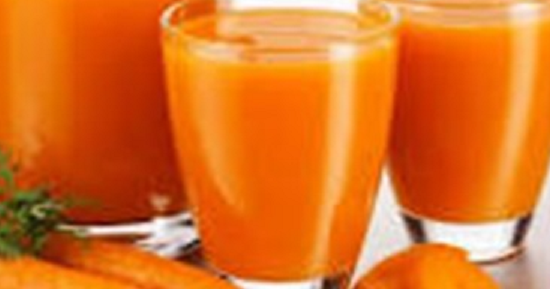 عصير برتقال بالجزر