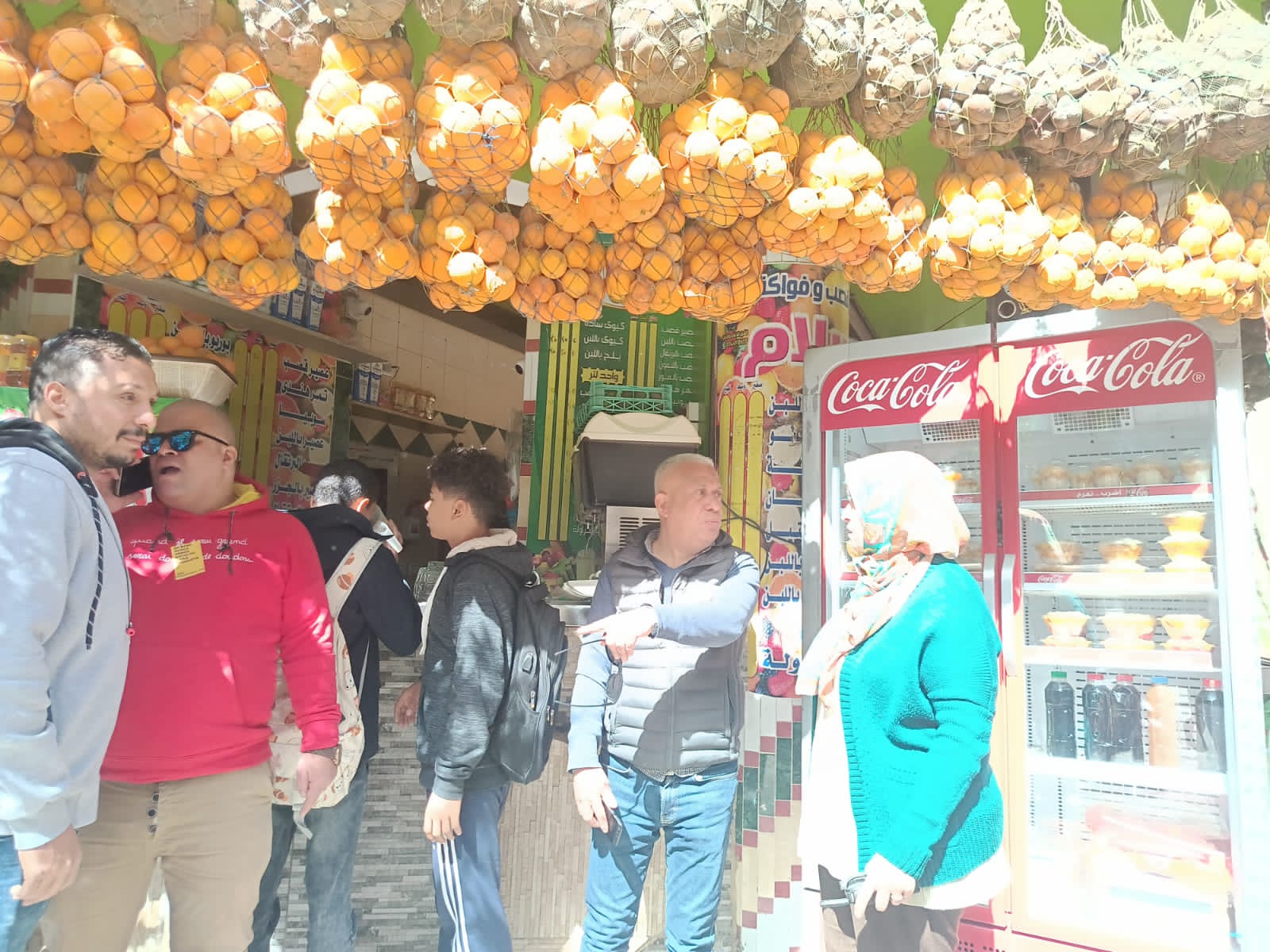 حى العجوزة يشدد الرقابة على المحال التجارية (2)