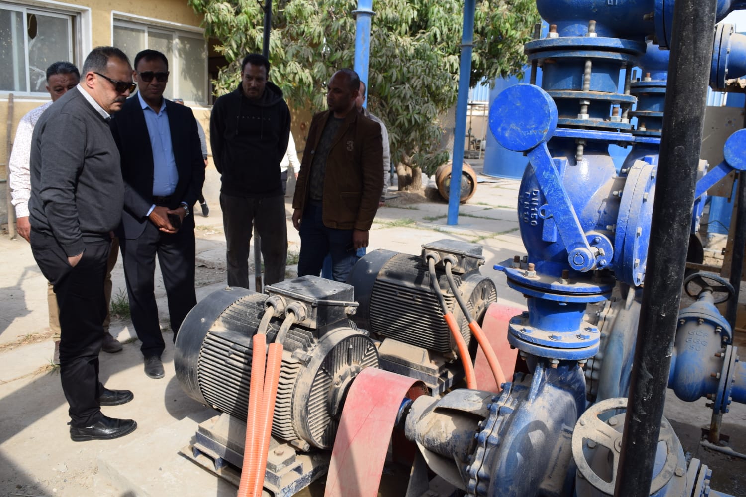 جولة رئيس الشركة بفايد