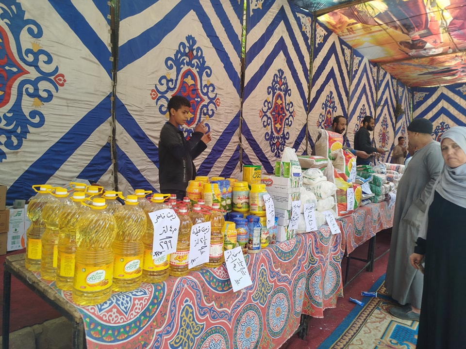 معارض أهلاً رمضان في مدن وقرى الأقصر توفر السلع بأسعار مخفضة معارض أهلاً رمضان في مدن وقرى الأقصر توفر السلع بأسعار مخفضة