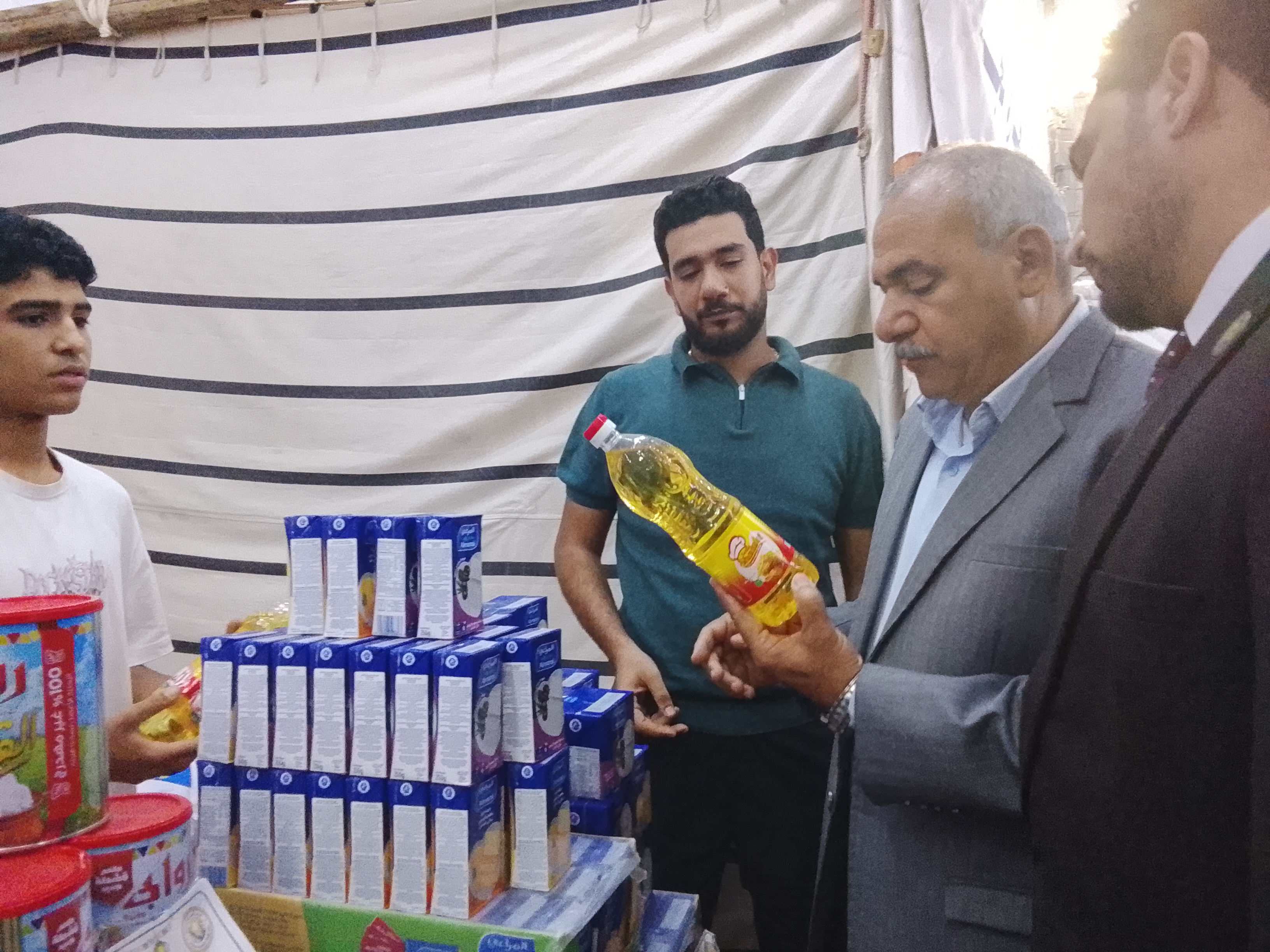 افتتاح معرض اهلا رمضان بطور سيناء