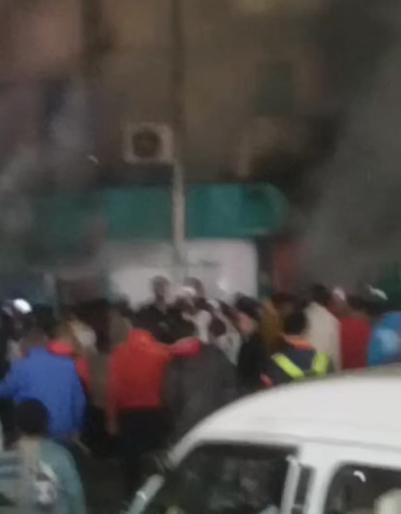 حريق في محل ابو سليمان_1
