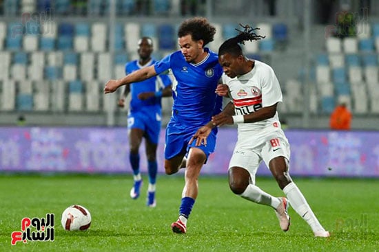 الزمالك يواصل محاولة التهديف ضد سموحه (1)