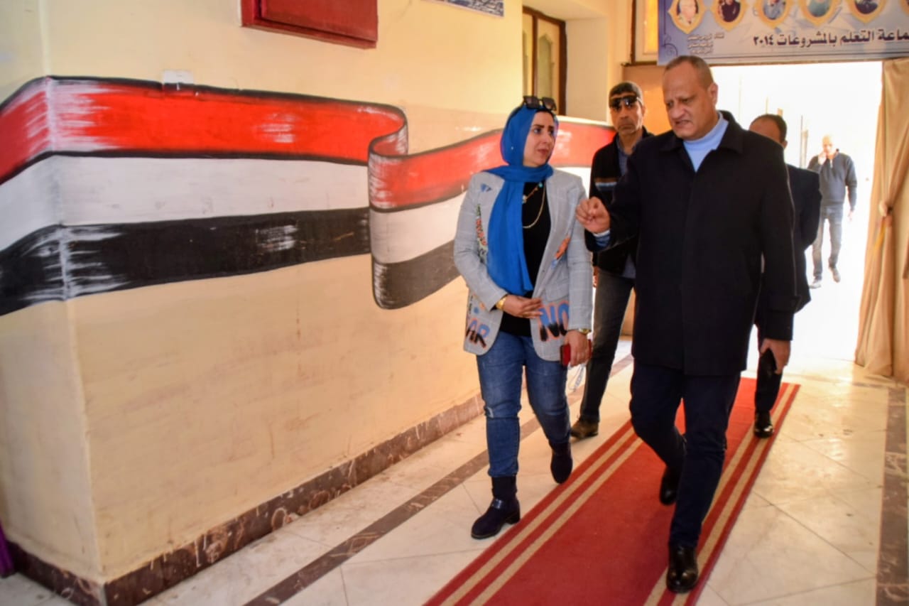 جولة تفقدية لوكيل وزارة تعليم بورسعيد