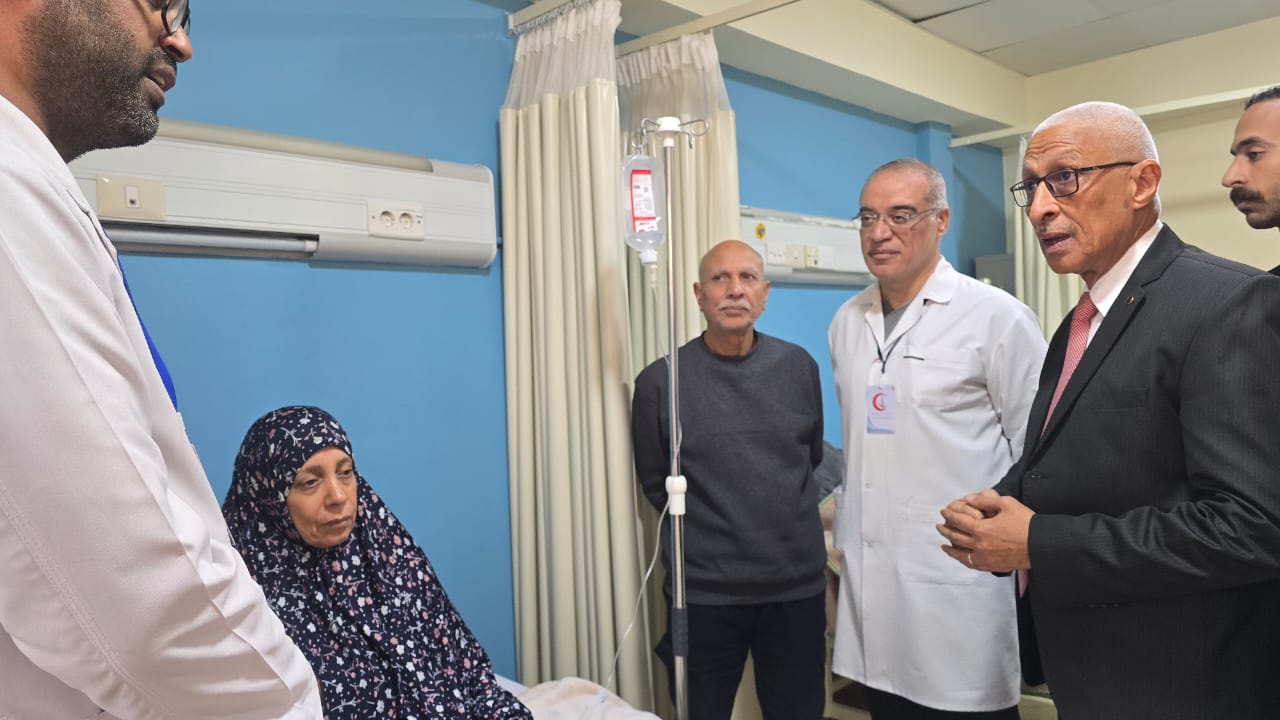 إطمئنان وحديث مع مرافقي الحالات 