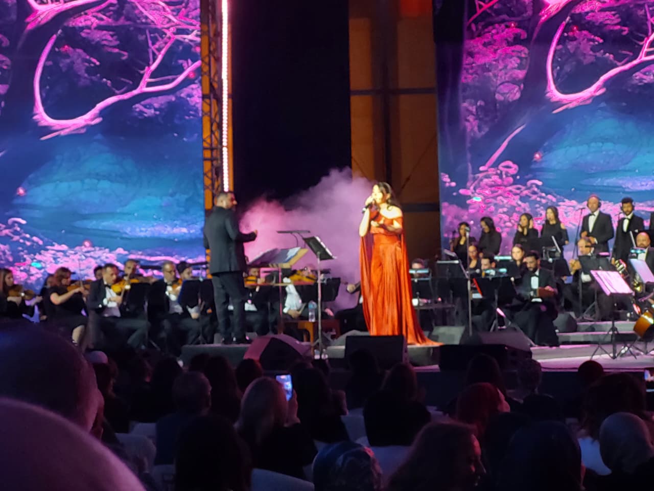 حفل الفنانة كنزي