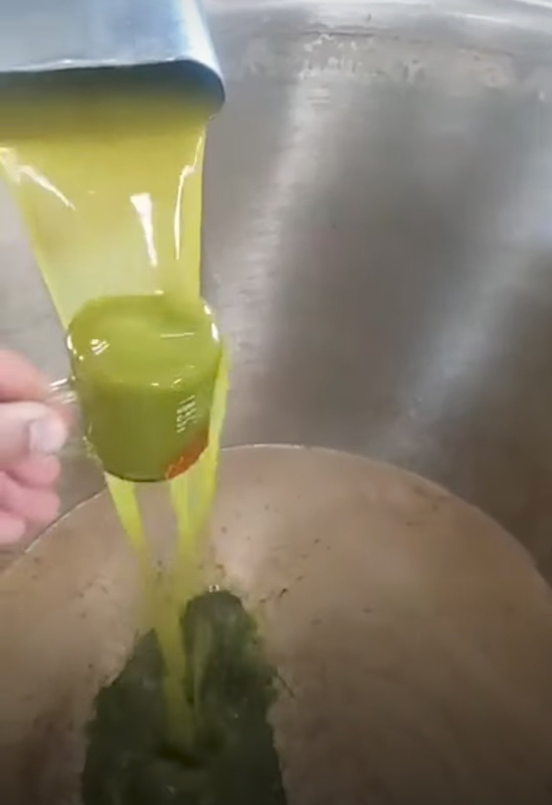 انتاج زيت الزيتون النقى