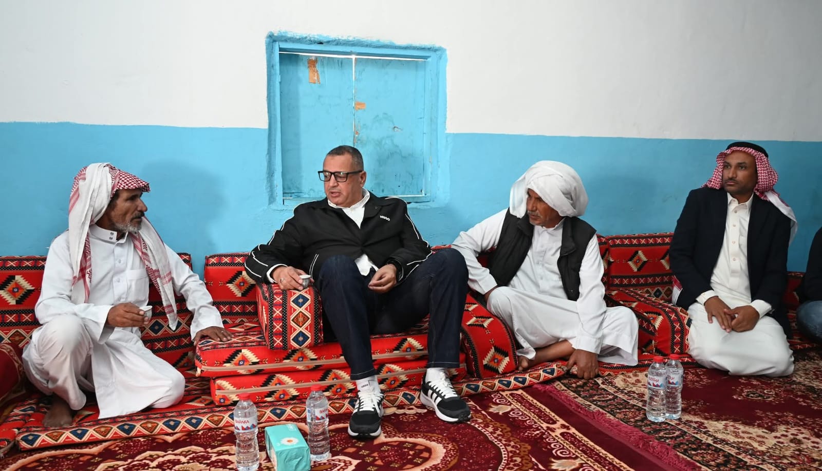 محافظ جنوب سيناء فى المقعد البدوى