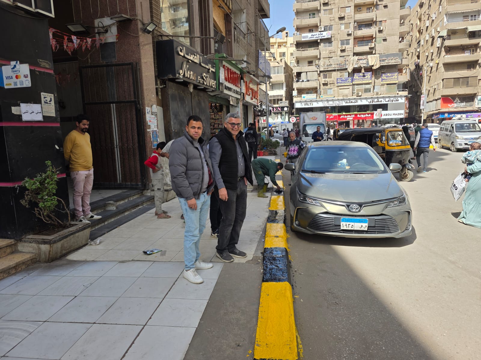 الانضباط يعود لشارع العريش