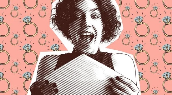 طلب الزواج عبر البريد