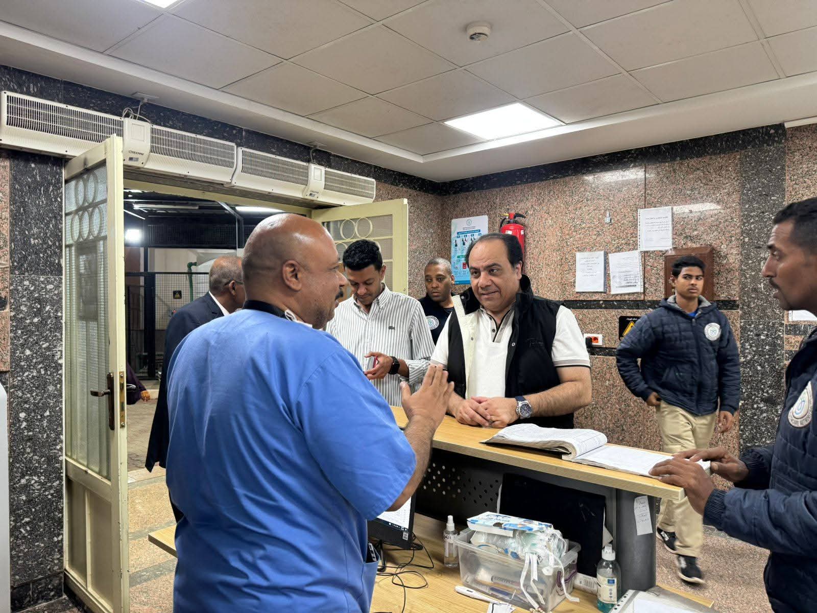 تقديم الخدمات الطبية للمنتفعين