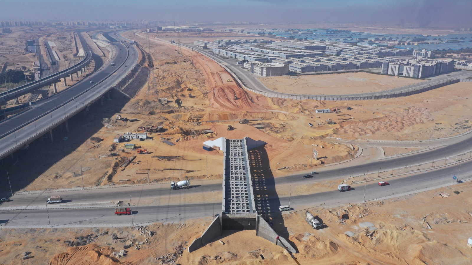 مشروع خط سكة حديد الروبيكي - العاشر من رمضان - بلبيس