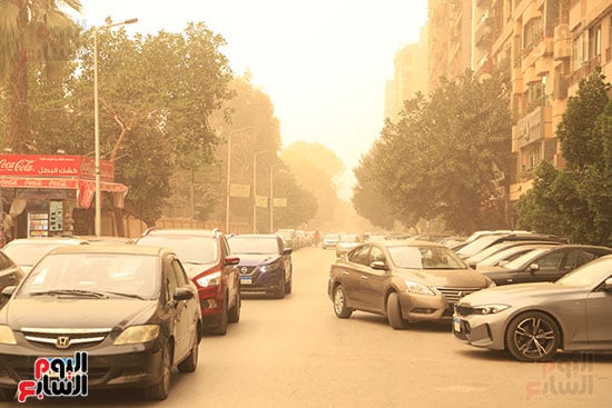 أتربة عالقة فى الجو