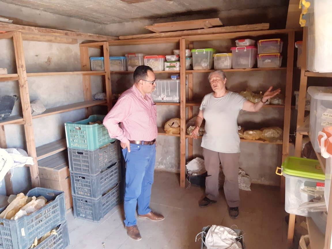 جامعتى جونز الأمريكية وليفربول الإنجليزية المشتركة توثق وتسجل الفخار بمعبد موت جامعتى جونز الأمريكية وليفربول الإنجليزية المشتركة توثق وتسجل الفخار بمعبد موت