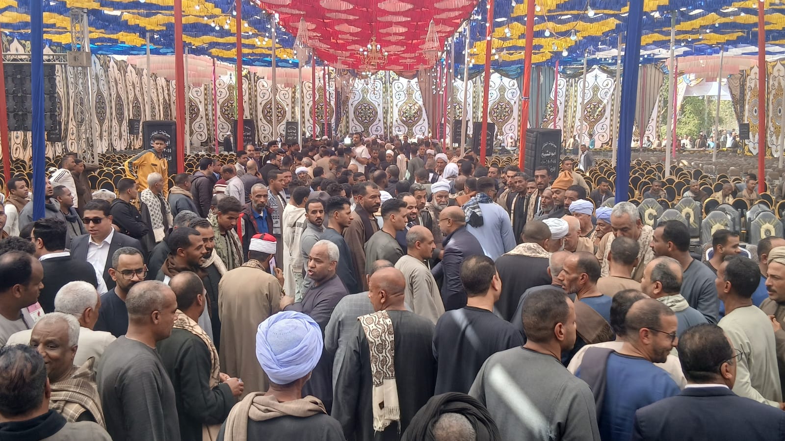 إنهاء خصومة ثارية بين عائلتين في قرية الترامسة