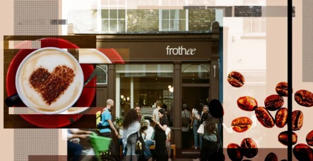 مقهى يوفق بين العزاب بمناسبة عيد الحب مقهى يوفق بين العزاب بمناسبة عيد الحب