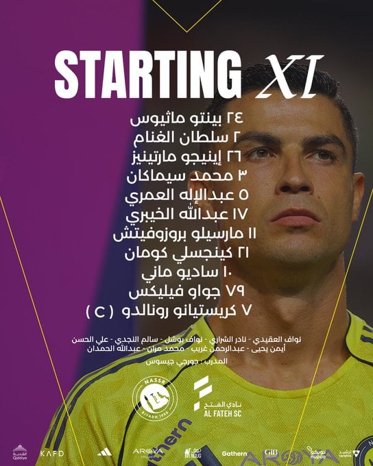 تشكيل النصر تشكيل النصر