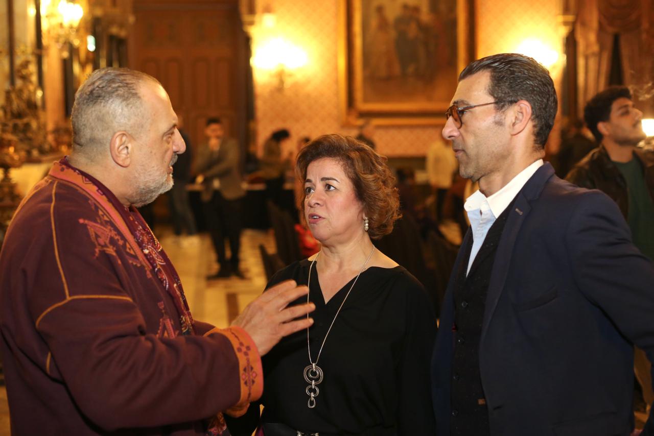 عزة الحسيني وخالد الصاوي عزة الحسيني وخالد الصاوي