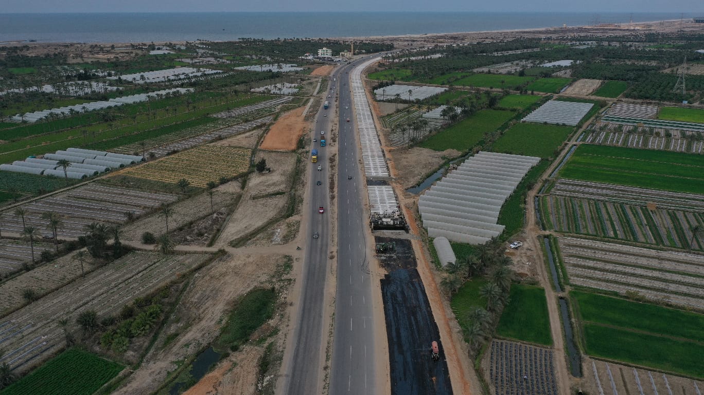  مشروع تطوير الطريق الدولي الساحلي 