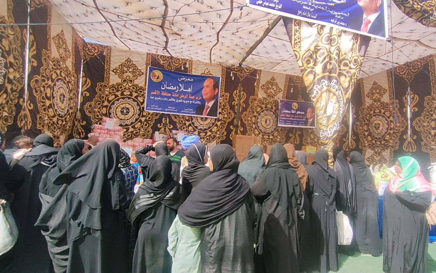 الأقصر تتوسع في إقامة معارض أهلاً رمضان بقرية الحبيل بالبياضية ومركز إسنا