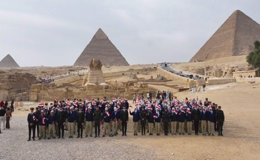 الداخلية تصطحب شباب المناطق الحضارية في رحلة للمتحف (16)