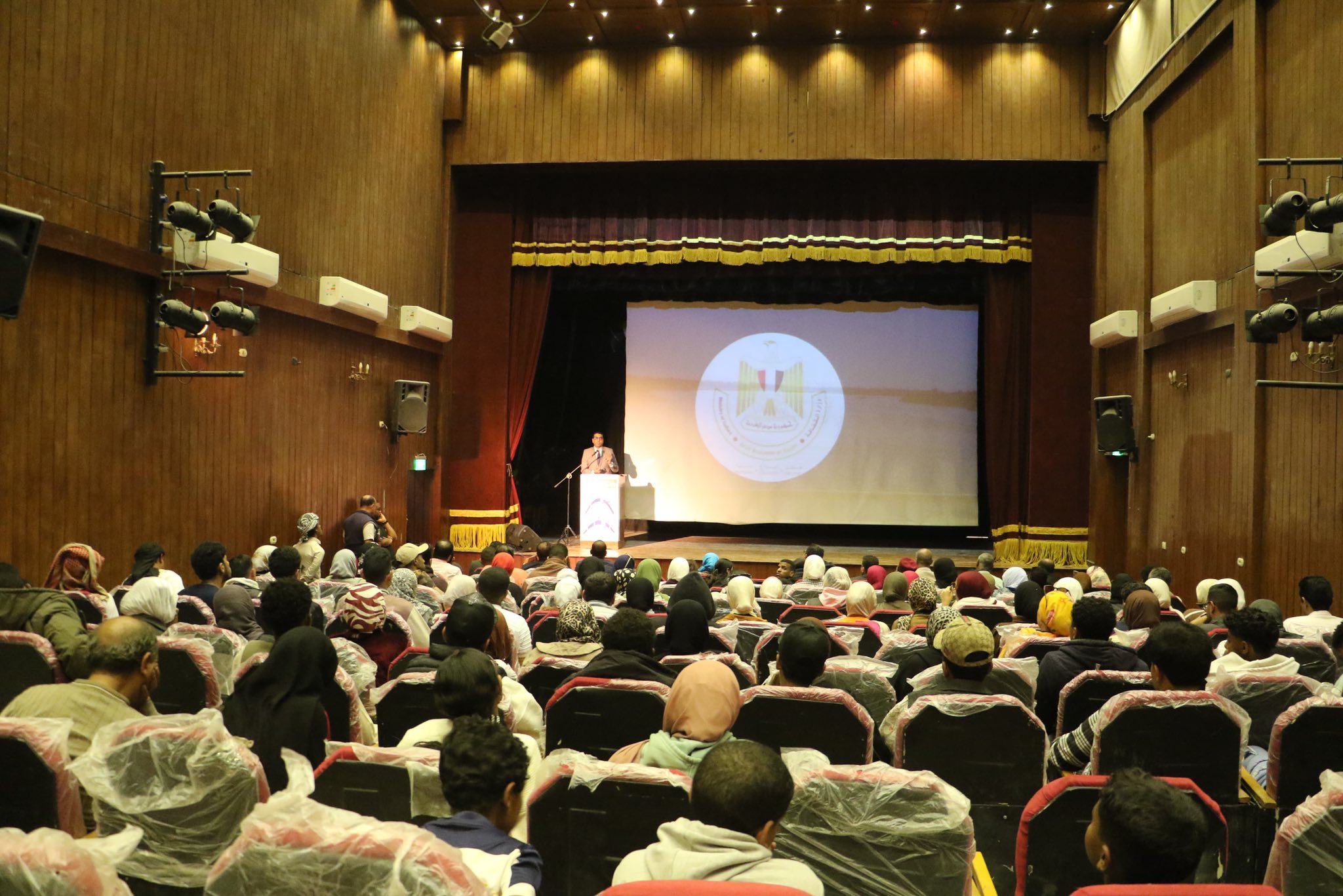 كلمة نائب محافظ الأقصر فى ختام ملتقى أبناء المحافظات الحدودية