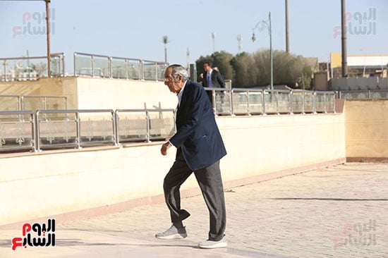 حضور مؤثر في وداعه