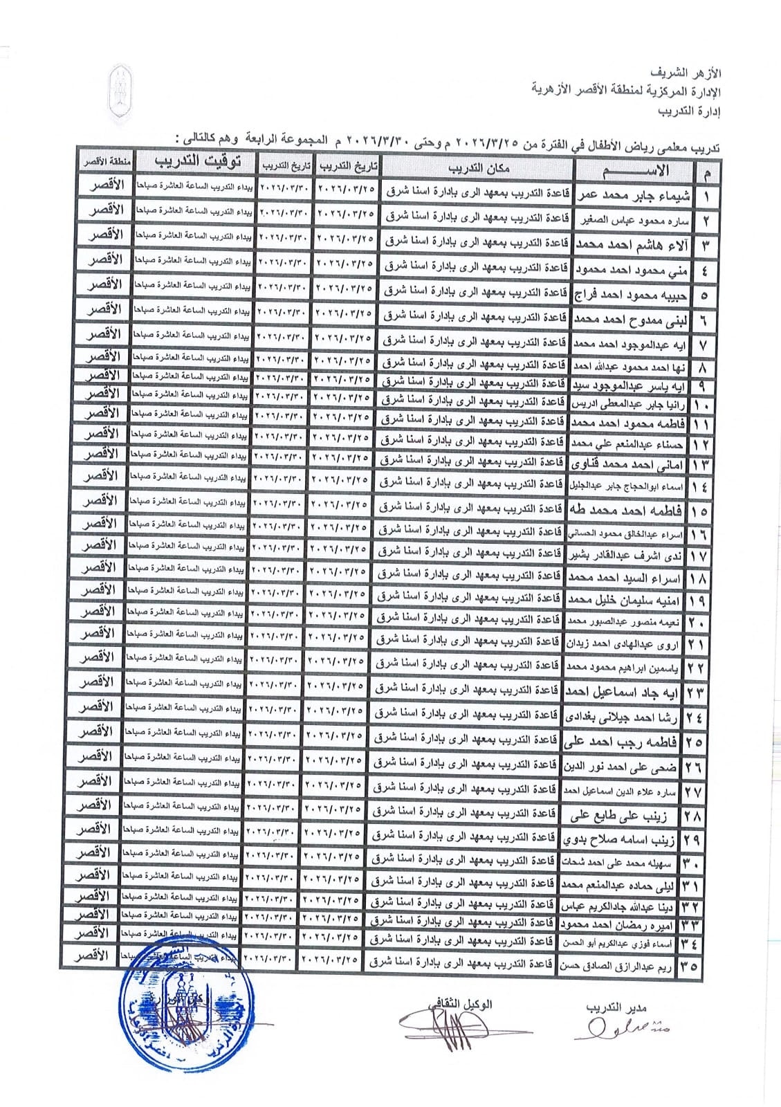 تفاصيل موعد تدريب معلمات رياض الأطفال وأماكن انعقاده وجدوله الزمني تفاصيل موعد تدريب معلمات رياض الأطفال وأماكن انعقاده وجدوله الزمني