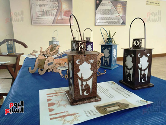 انتاج فوانيس رمضان بكلية الهندسة ببنها (3)