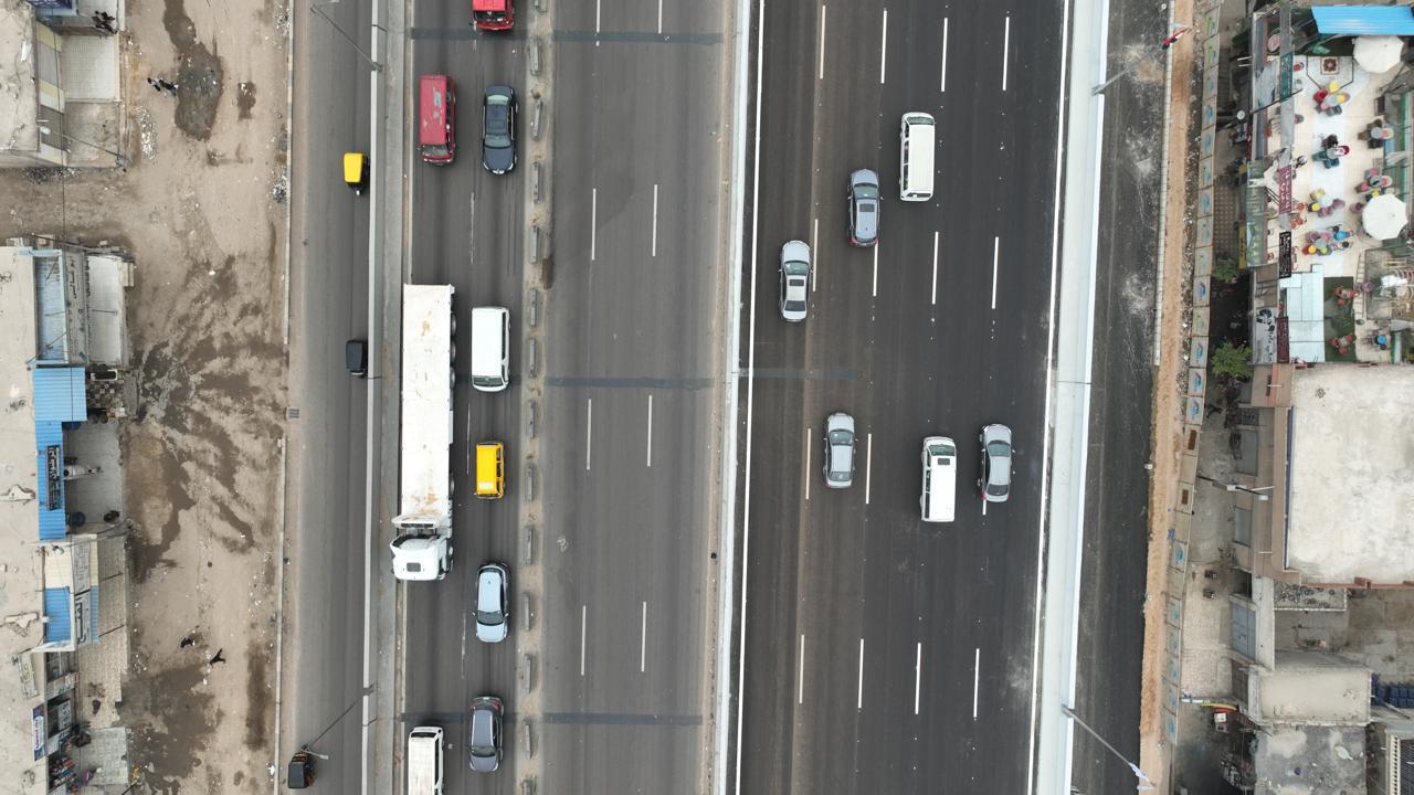 الكوبرى بعد التوسعه الكوبرى بعد التوسعه