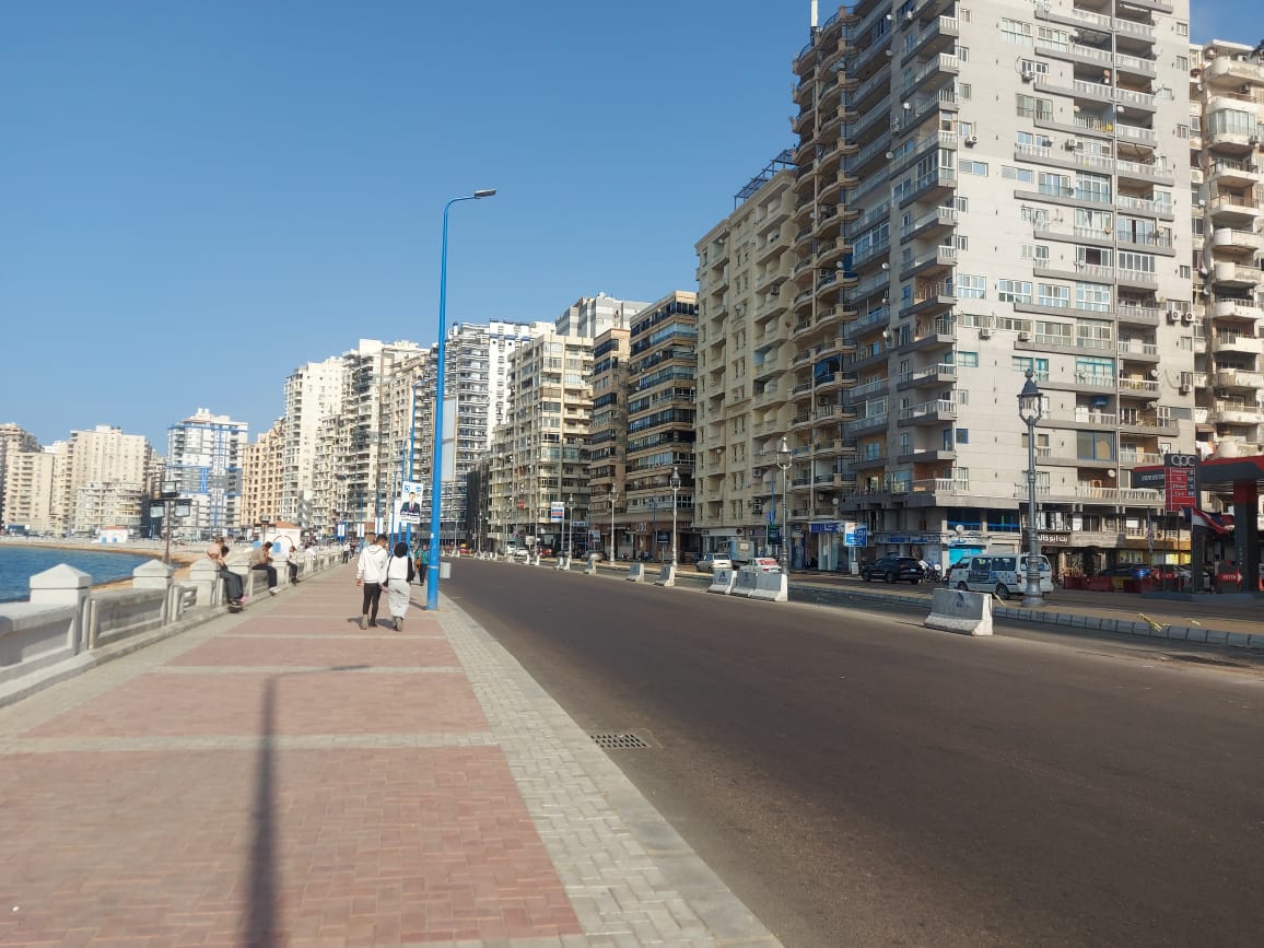 توسعة الكورنيش سيدى بشر توسعة الكورنيش سيدى بشر