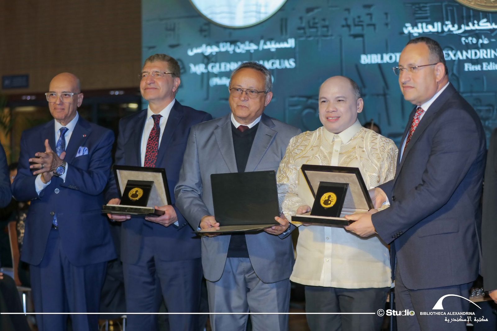 جانب من حفل جائزة مكتبة الإسكندرية العالمية (4)