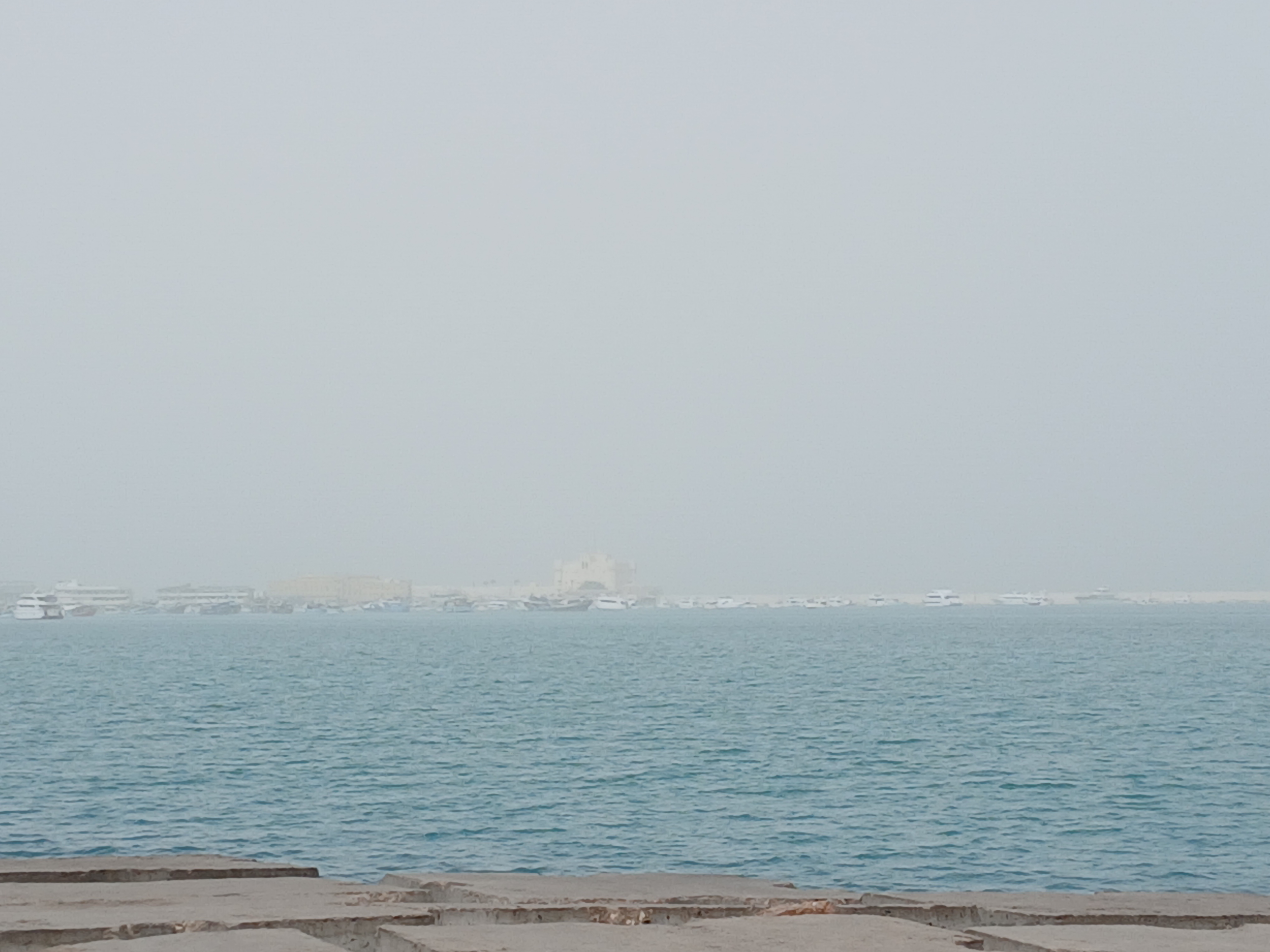 شبورة مائية فى الإسكندرية