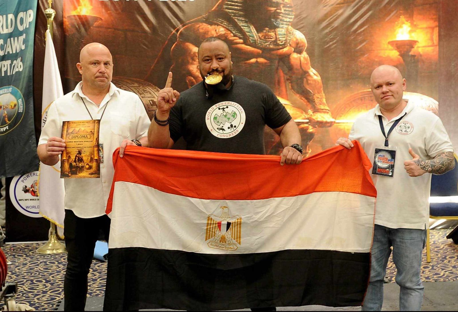 حامد خلاف ابن الغربية يحصد بطولة العالم في القوة البدنية (4)