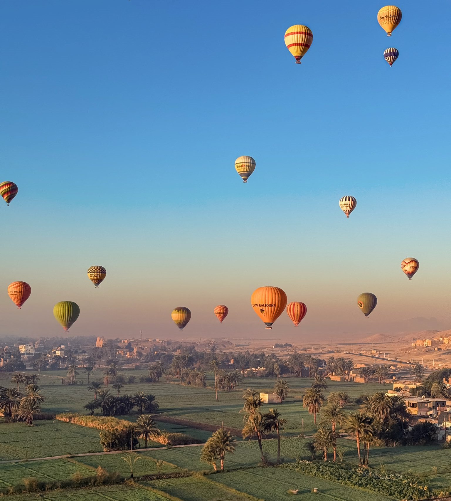 الأقصر تشهد إقلاع 193 رحلة بالون طائر أقلت 5400 سائح