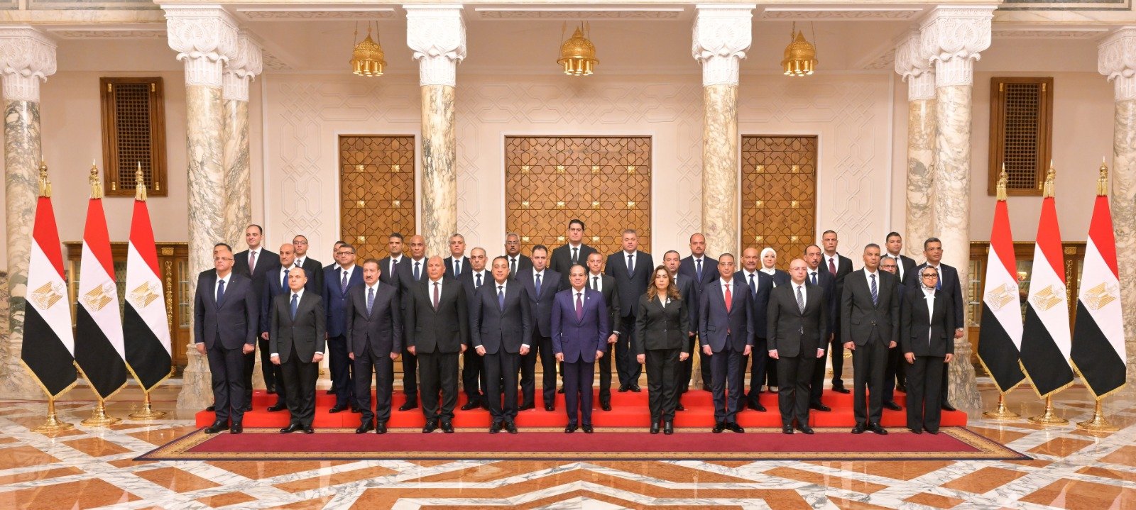 الرئيس السيسى يشهد أداء اليمين الدستورية للمحافظين الجدد ونوابهم (9)