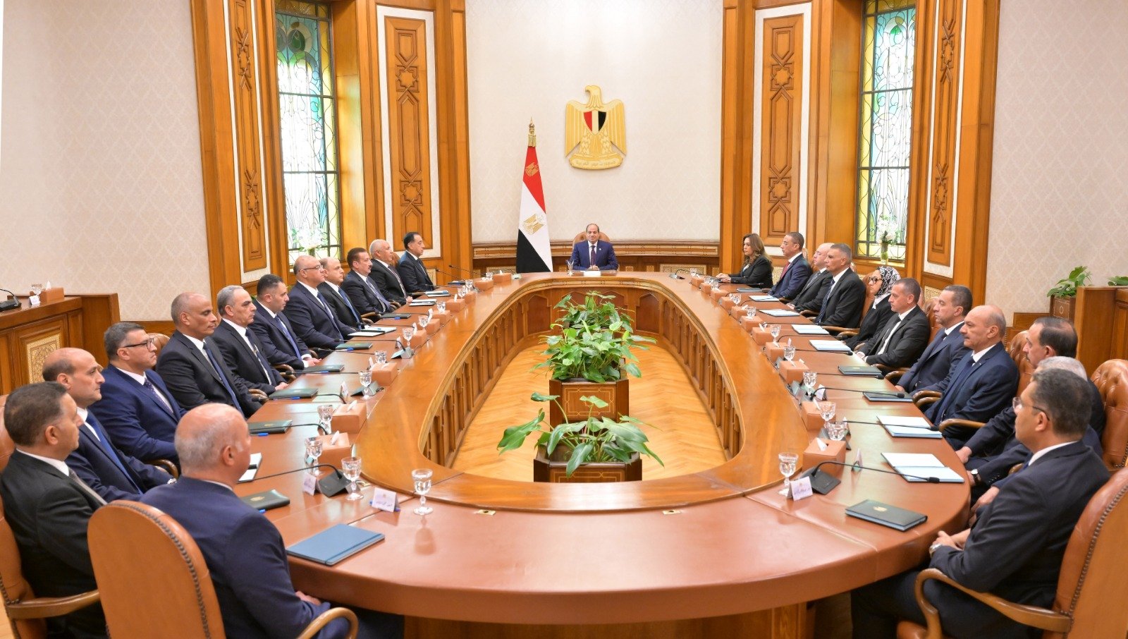 الرئيس السيسى يشهد أداء اليمين الدستورية للمحافظين الجدد ونوابهم (8)