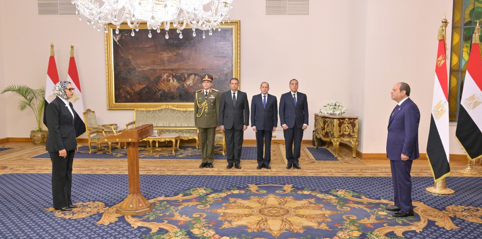 الرئيس السيسى يشهد أداء اليمين الدستورية للمحافظين الجدد ونوابهم (11)