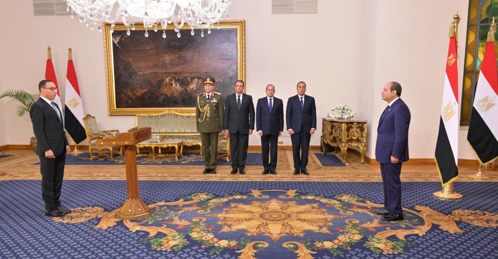 الرئيس السيسى يشهد أداء اليمين الدستورية للمحافظين الجدد ونوابهم (29)